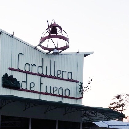 Cordillera de Fuego green coffee wet mill in Tarrazu region in Costa Rica