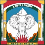 Kenya Lenana green coffee beans logo