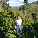 Mario Santiz Lopez on his farm Vista Hermosa